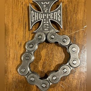 West coast chopper motorcycle bottle opener chains